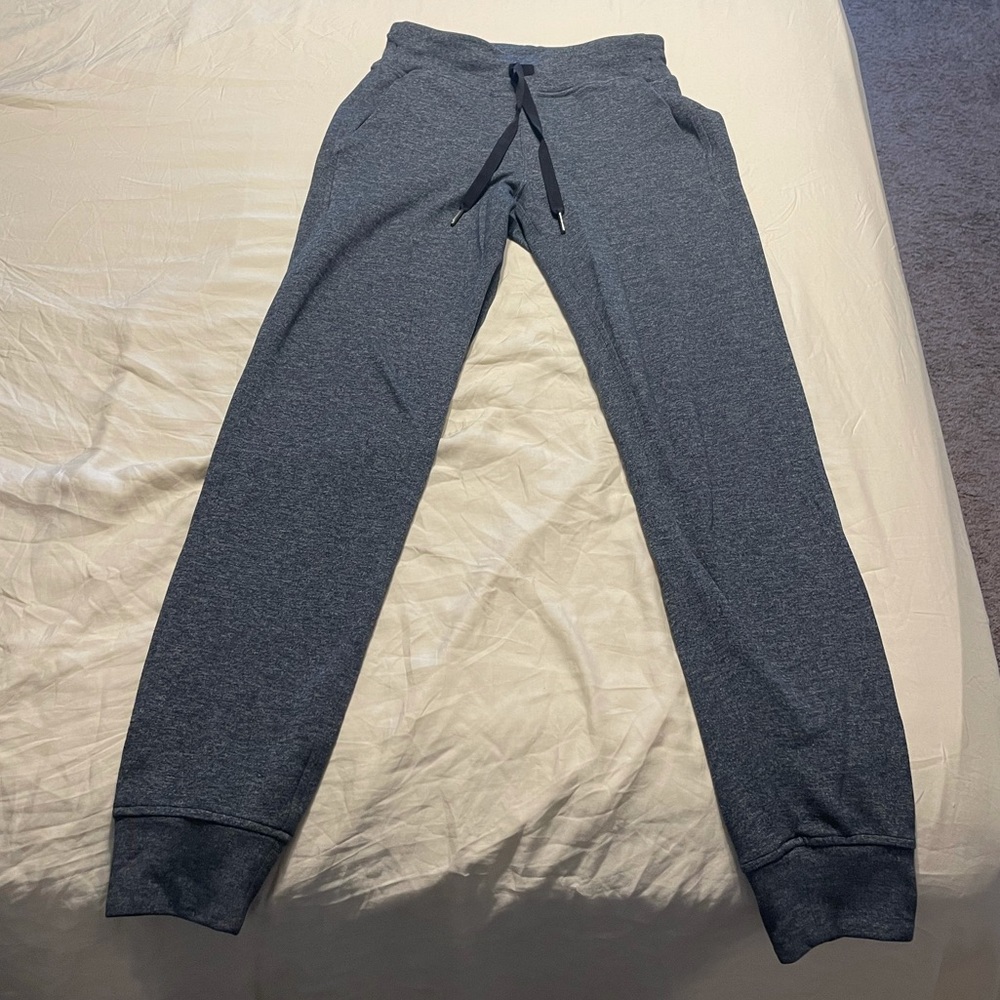 Lululemon Navy joggers.